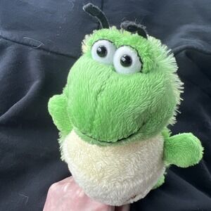 Ganz Webkinz Green Caterpillar HM434 Plush Stuffed Animal Toy NO CODE